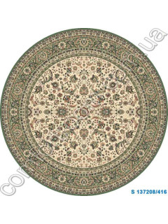 Ковер Kasbah 13720-416 beige-green Круг
